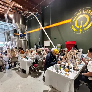 Paint and Sip at LogOFf