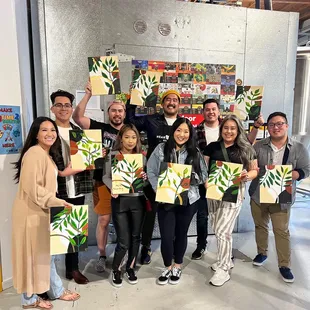 Paint and Sip at LogOff!