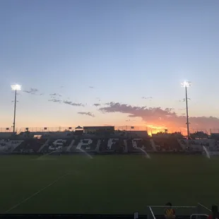 Sunset bring us glory. This is our home. Sacramento.