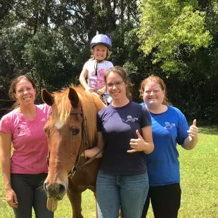 Instructors Carina, Lindsay, and Sonja
