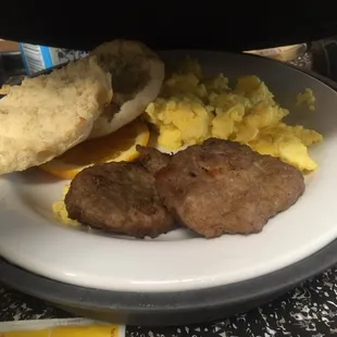 Breakfast from the menu!