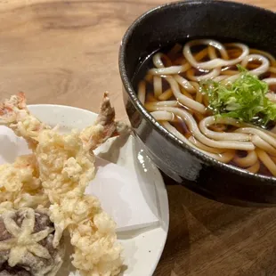 Hot Udon ・Tempura