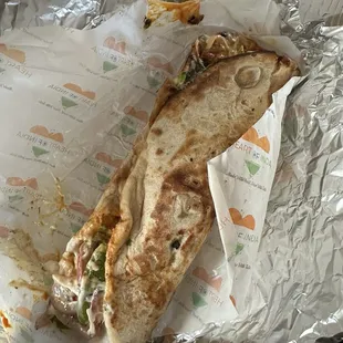 Butter Chicken Wrap