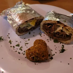 Beef and lamb gyro