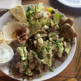 Beef and Lamb Plate