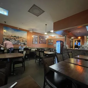 Main dining room of restaurant
