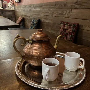 Their unique offering from my POV: sage tea