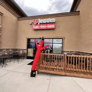 Patio and outdoor seating