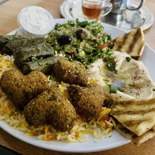 The Veggie Plate was amazing! We will definitely be back.