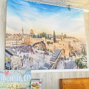 Nice picture in dining area