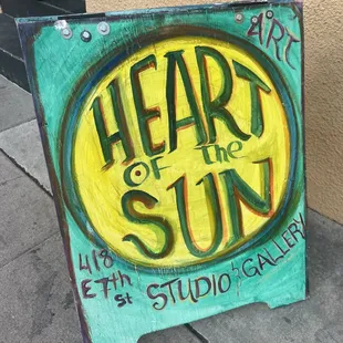 Gallery sign