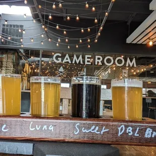 Beer flight