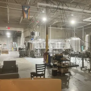 Brewing area