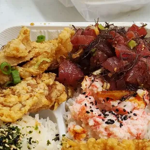 Poke bowl combo