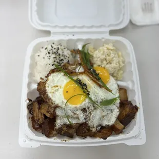 Pork Belly Loco Moco