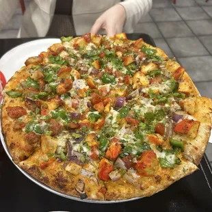 Chicken Tikka Pizza