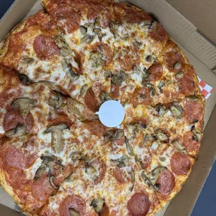 pizza, food