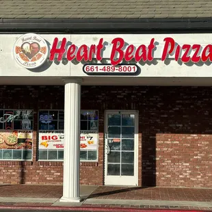 pizza, outside
