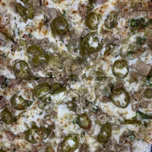 Chile Verde Pizza