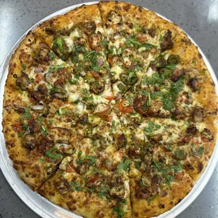pizza, food
