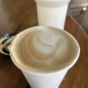 traditional Cappuccino with the winter spice; SO GOOD.