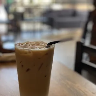 Honey lavender latte