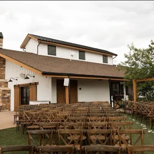 Photo of the venue all dressed up that I found online (once we have our wedding, I'll update with more photos!