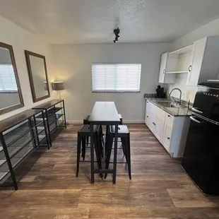 One of the grooms getting ready spaces!