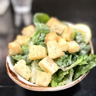 Caesar salad - not bad.