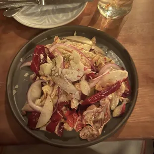 Pear and Pecorino Salad
