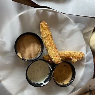 Fried pickles (we ate 2 pre-photo)