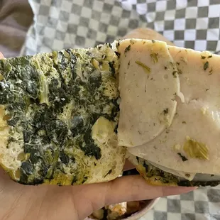 Turkey artichoke panini