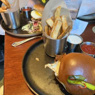 Flaky Buttermilk-Battered Chicken Sandwich*