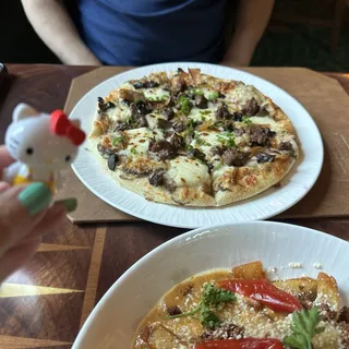 Forest Mushroom Impossible- Sausage Pizza