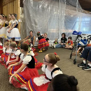 Dancing for the seniors