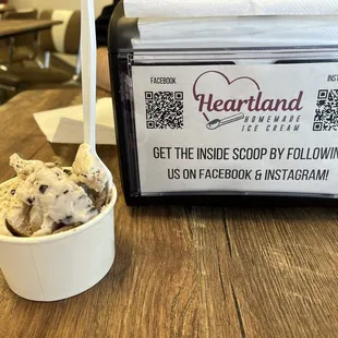 Heartland Homemade Ice cream