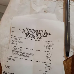 Left a $10 gratuity