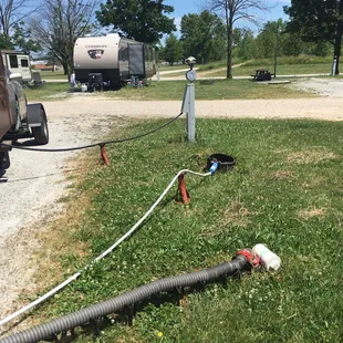 Full hookup utilities set up