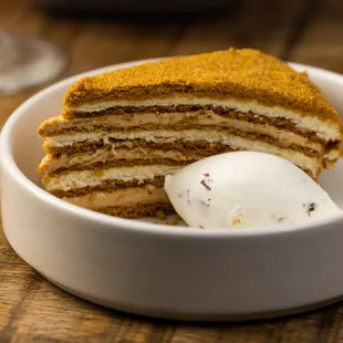 Our housemade Honey Cake