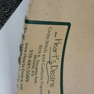 The paper covering all the damage