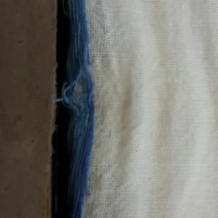 Glazier point removed to reframe
