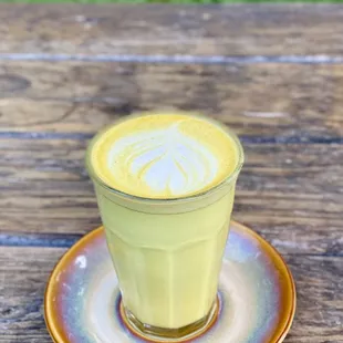 Turmeric latte