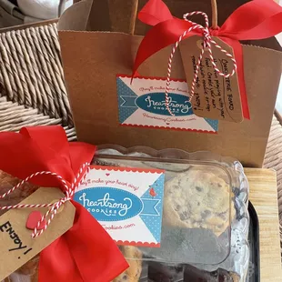 'Cookie Charcuterie' delivery to one of my clients