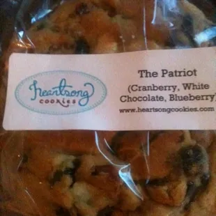 The Patriot cookie. It was amazing! (June/July 2013)