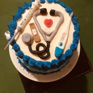 Medical cake (everything is edible)