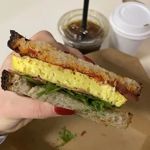 Breakfast sandwich