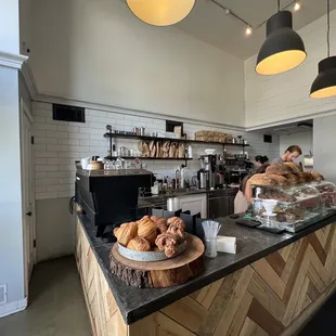 a view of the kitchen