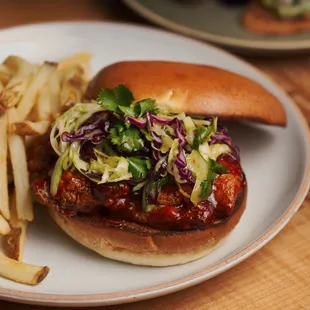 Heartwood Fried Chicken Sandwich + Beef  Tallow Fries