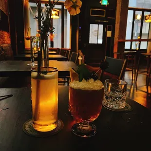 Apple propaganda and sherry cobbler