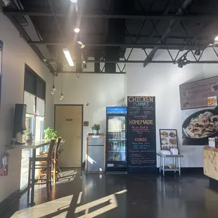 Main Ordering Area